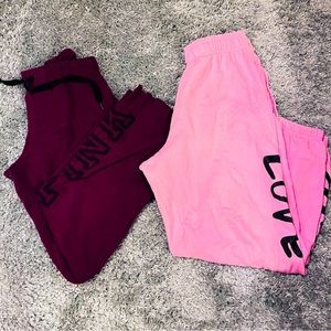 VS Pink sweats bundle